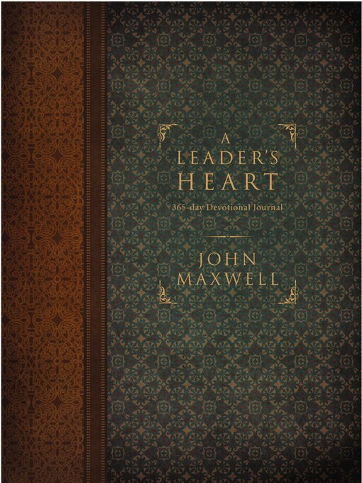 Title details for A Leader's Heart by John C. Maxwell - Available